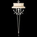 Beveled Arcs Wall Sconce Wall Light in Silver Leaf