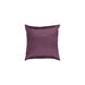 Solid Luxe 18 X 18 inch Plum Pillow Kit, Square