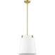 Weston 3 Light 13 inch Modern Gold Pendant Ceiling Light