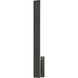 Stylet LED 3.75 inch Sand Black Outdoor Wall Light