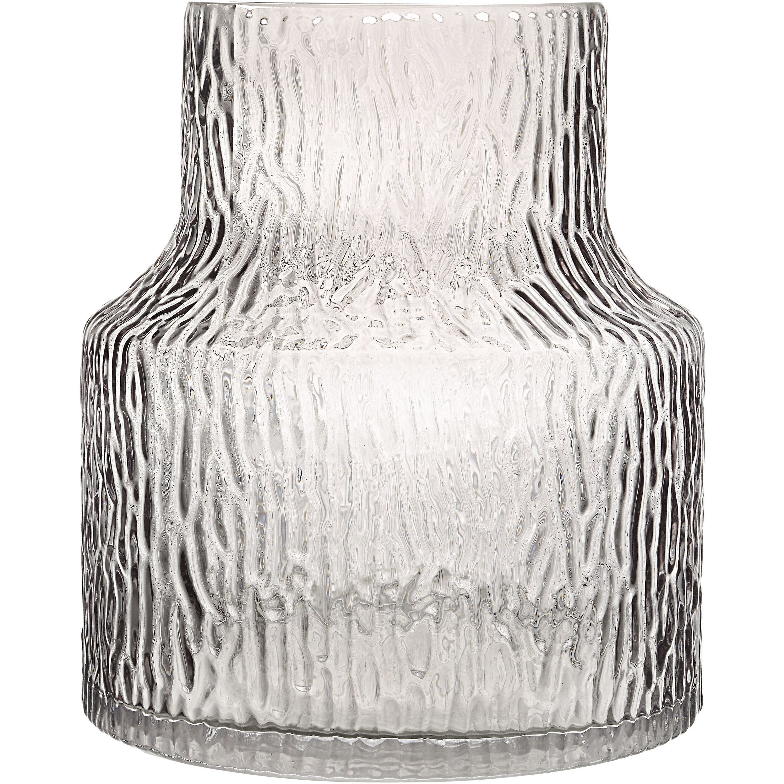 Hyacinth 7.8 X 6.7 inch Glass Vase