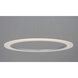 Saturn II LED LED 31.5 inch Matte Silver Entry Foyer Pendant Ceiling Light