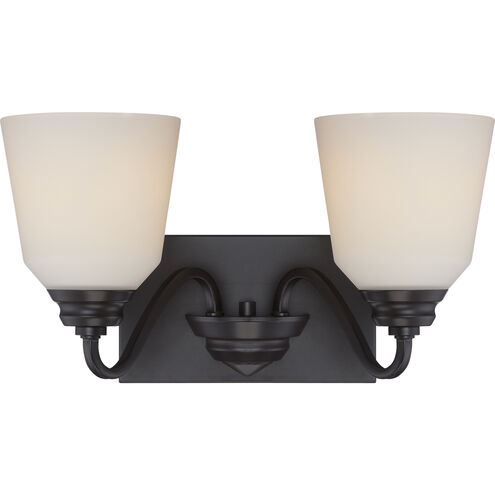 Calvin LED 15.75 inch Mahogany Bronze Vanity Light Wall Light