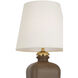 Thomas O'Brien Josy 17 inch 1.7 watt Positano Sand Cordless Table Lamp Portable Light