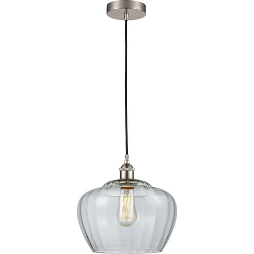 Edison Fenton 1 Light 11 inch Brushed Satin Nickel Mini Pendant Ceiling Light