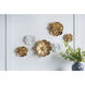 Floral White Wall Accent