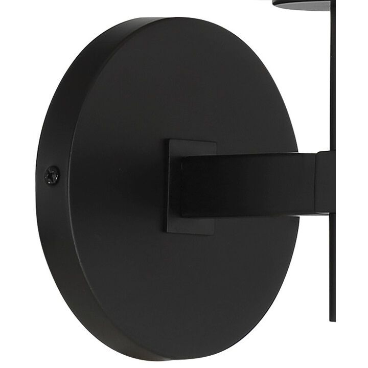Harleigh 1 Light 6 inch Black Bathroom Vanity Wall Light