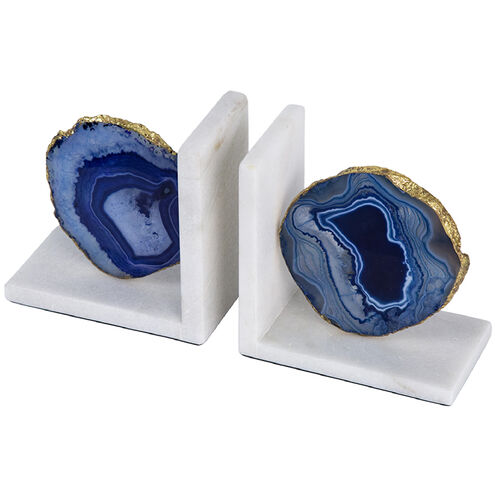 Agate 5.50 inch X 5.50 inch Bookend