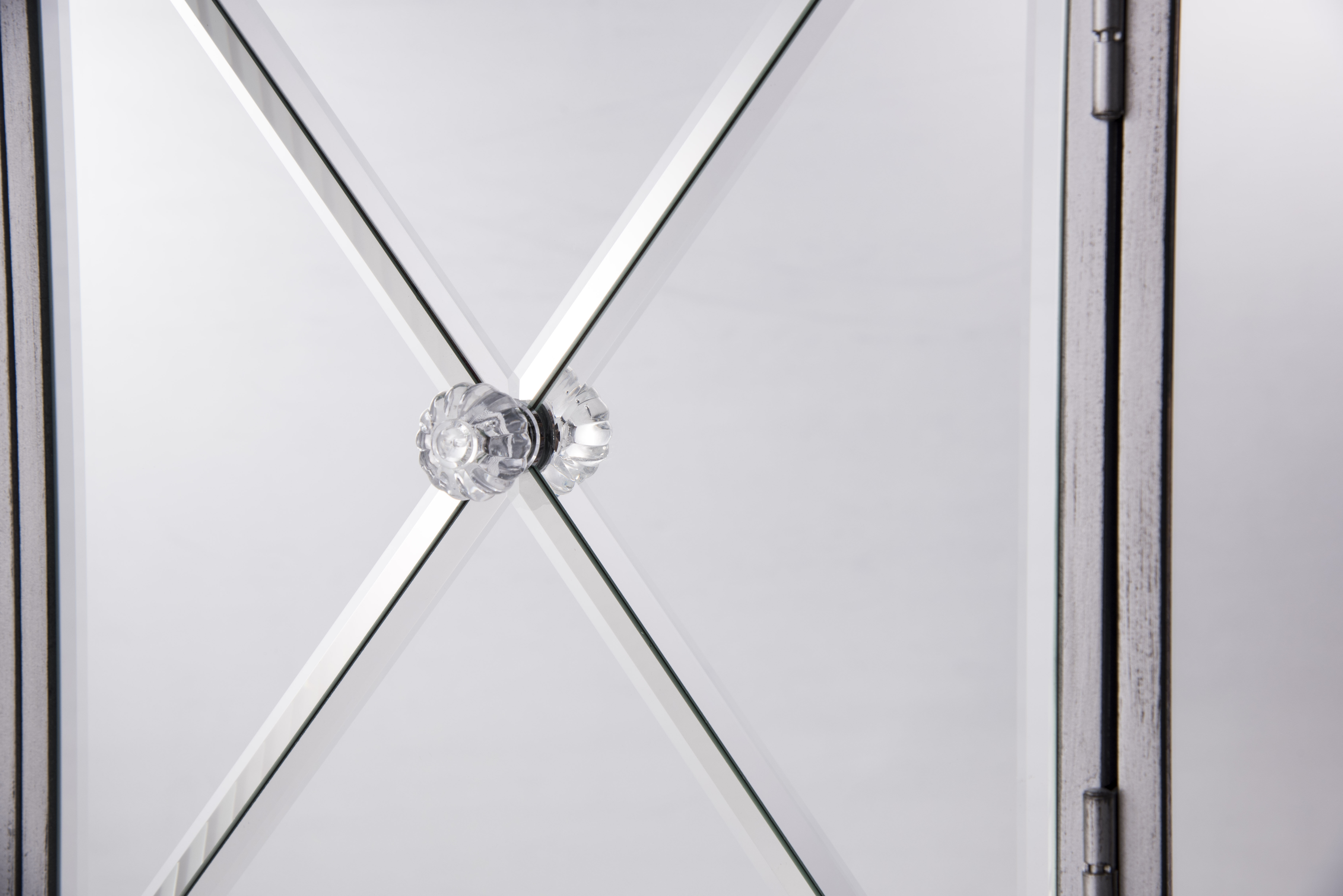 Contempo Silver Cabinet