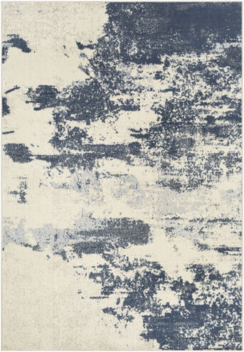 City Light 108 X 79 inch Navy; Multicolored Rug