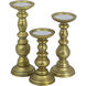 Anita Candle Holder in Gold