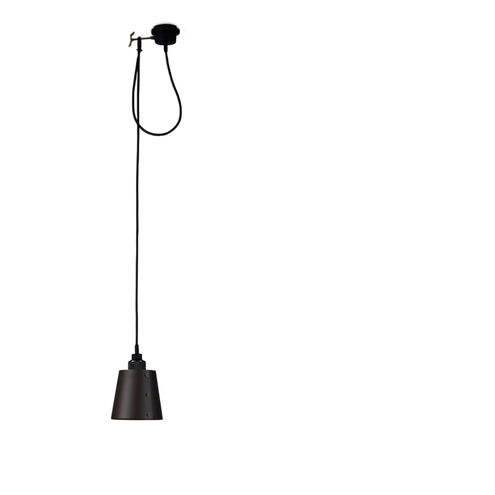 Hooked 1.0 LED 5.51 inch Graphite / Smoked Bronze Pendant Ceiling Light