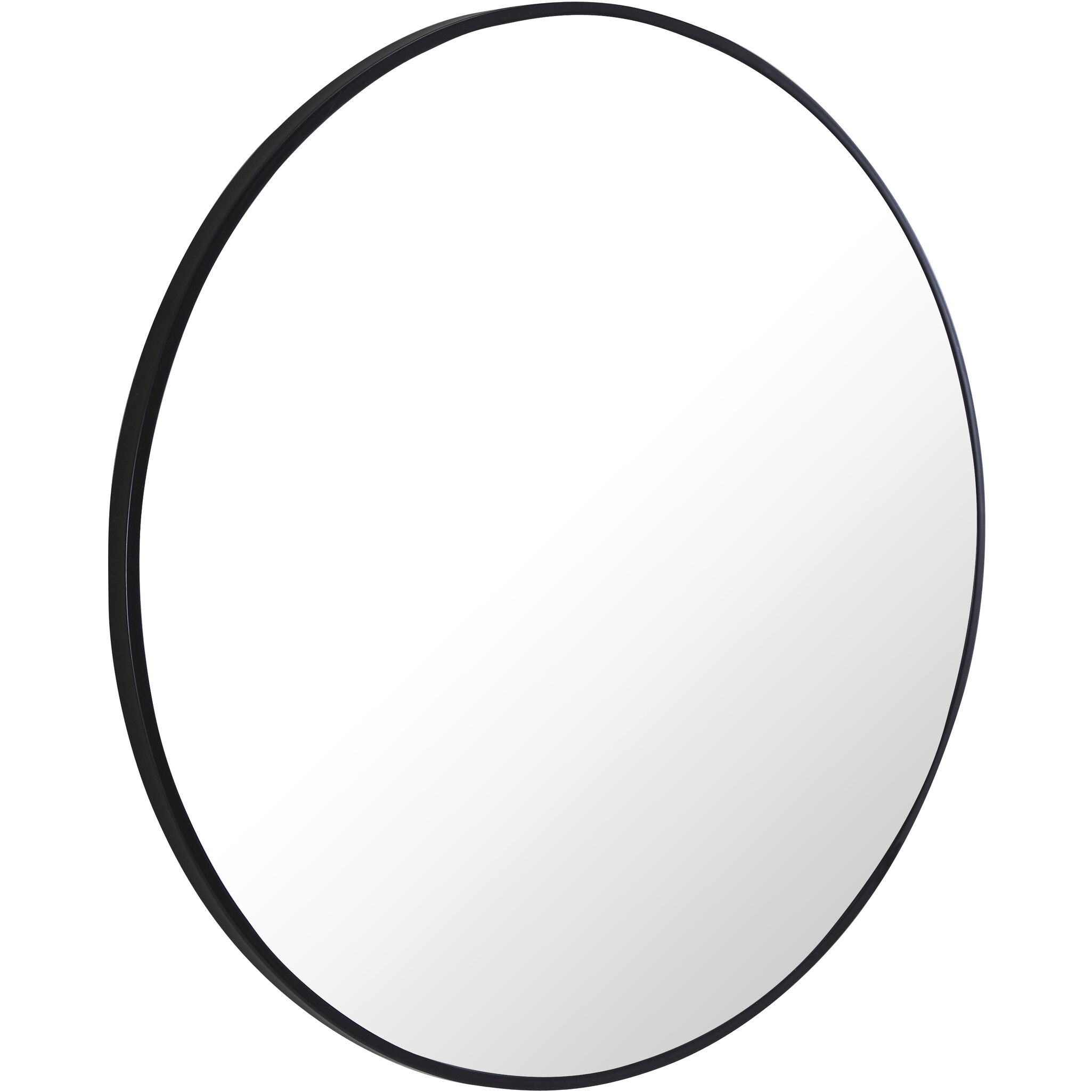 Eternity 28 X 28 inch Black Wall Mirror