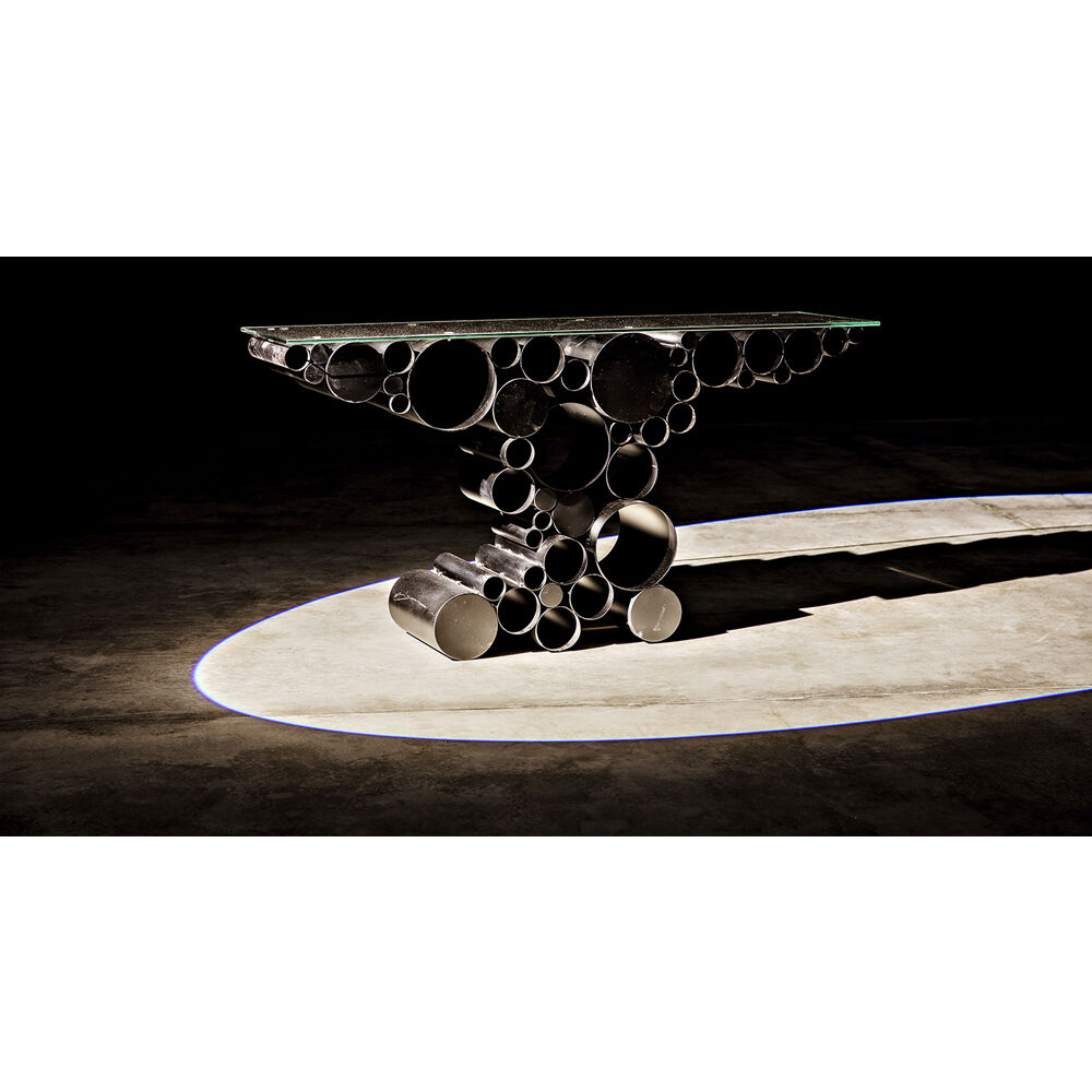 Paradox 60 X 16 inch Matte Black Console