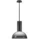 Ombra 1 Light 16 inch Black Pendant Ceiling Light