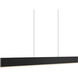 Beam LED 2 inch Black Pendant Ceiling Light, Slim Linear