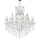 Maria Theresa 25 Light 36 inch Chrome Up Chandelier Ceiling Light