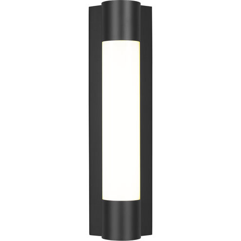 C&M by Chapman & Myers Loring LED 5 inch Midnight Black Vanity Light Wall Light