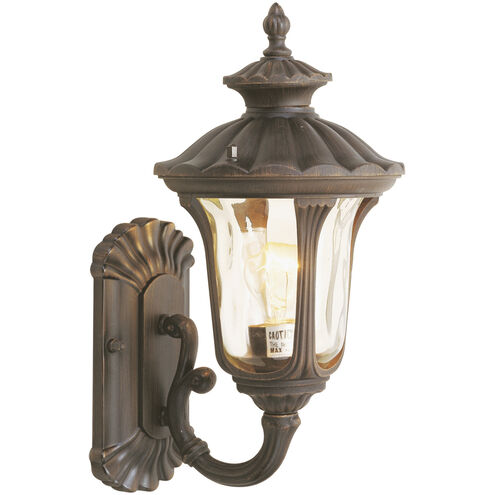 Oxford 1 Light 16 inch Imperial Bronze Outdoor Wall Lantern