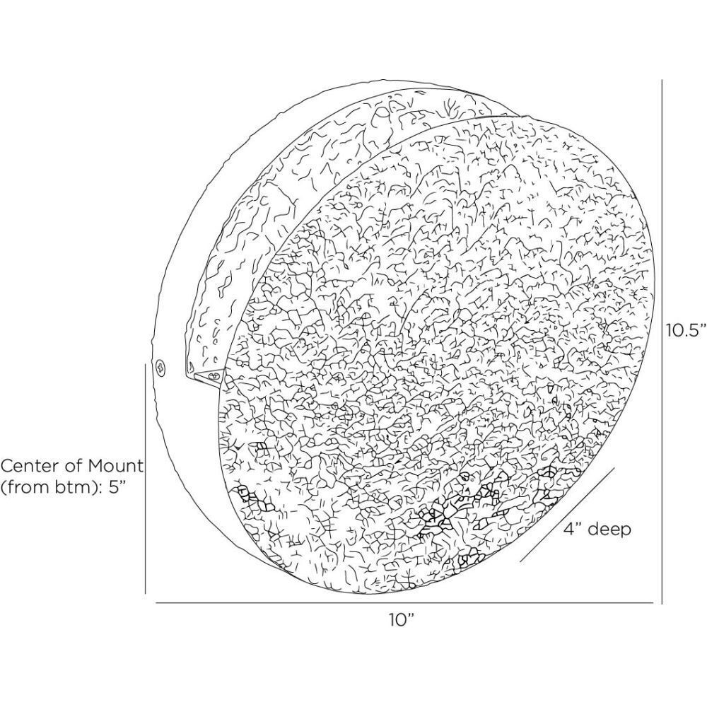 Chance 1 Light 10.5 inch Aged Iron Outdoor Sconce
