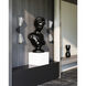 Mulberry LED 5.38 inch Black and Light Guide Wall Sconce Wall Light