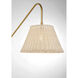 Salinas 60 watt Warm Brass Adjustable Wall Sconce Wall Light