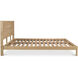 Teeda Natural Bed, Queen