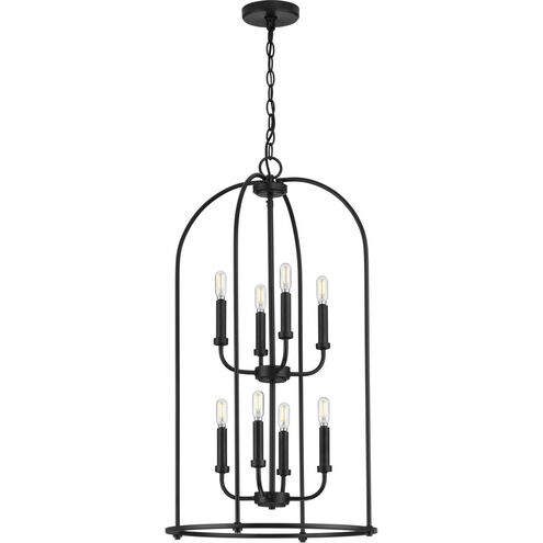 Leyden 8 Light 18 inch Matte Black Foyer Pendant Ceiling Light