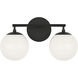 Nube LED 14.63 inch Midnight Black Vanity Light Wall Light