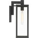 Augusta 1 Light 6 inch Black Wall Sconce Wall Light