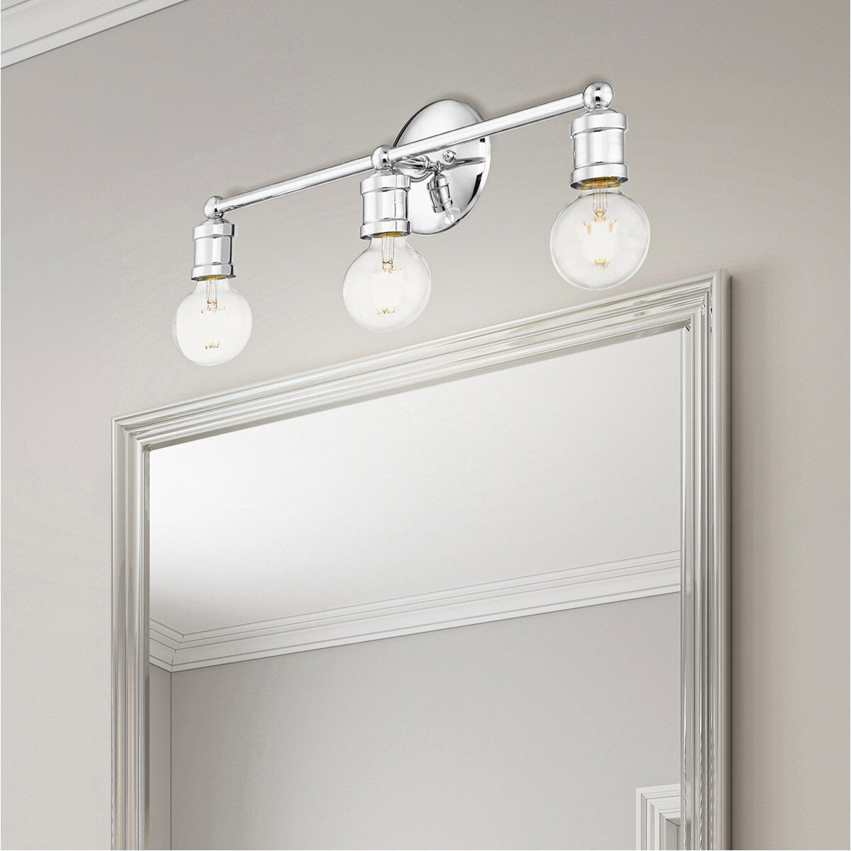 Lansdale 3 Light 20 inch Polished Chrome Vanity Sconce Wall Light