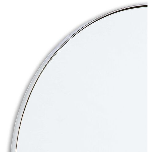 Rowen 30 X 30 inch Polished Nickel Mirror
