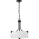 Liam 15.88 inch Matte Black Pendant Ceiling Light