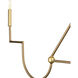 Lowcountry 2 Light Antique Brass Pendant Ceiling Light
