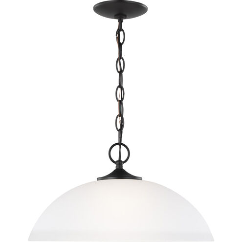 Geary 1 Light 15.75 inch Midnight Black Pendant Ceiling Light