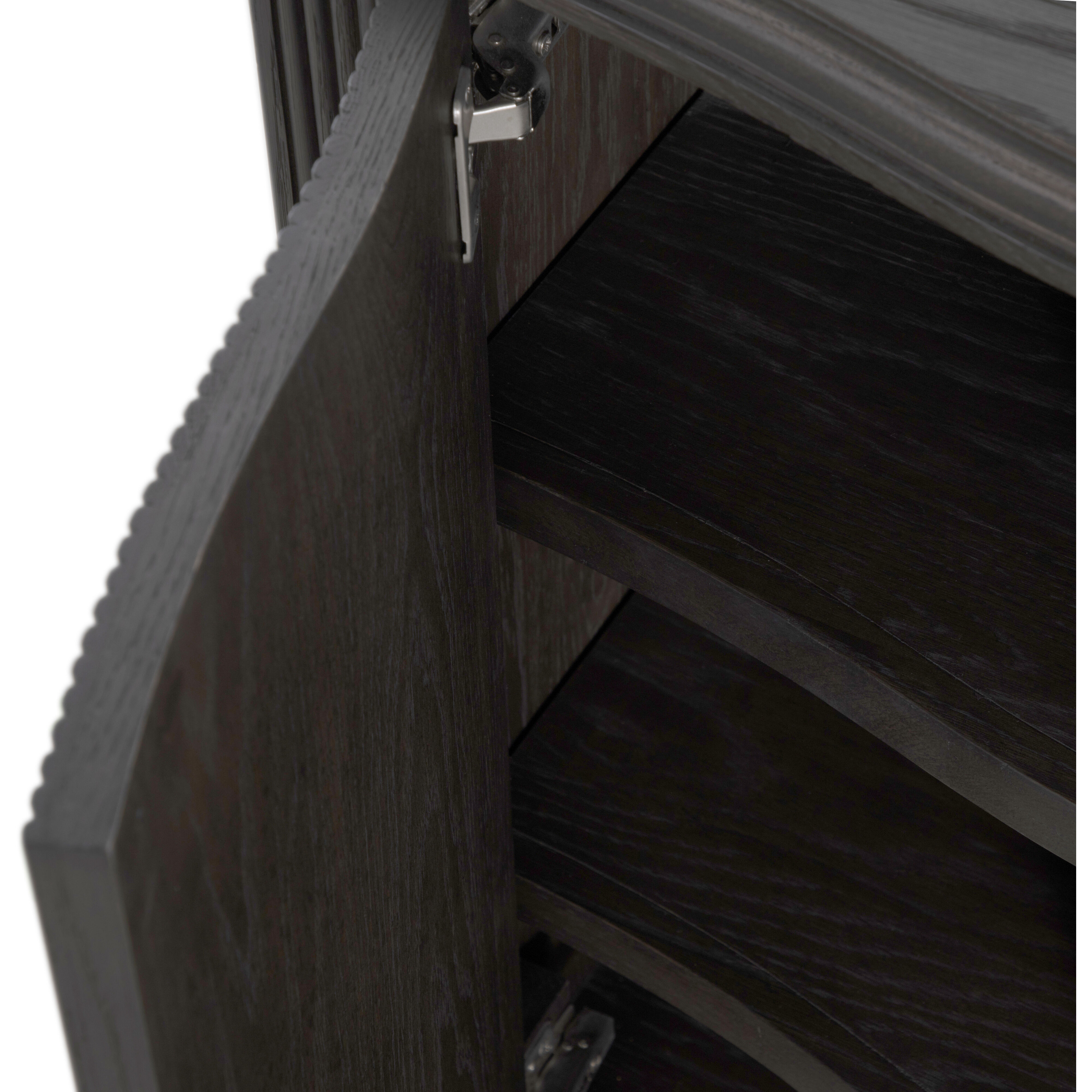 Theodore 31 X 14 inch Dark Stained Oak Short Console