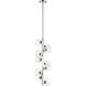 Marquee 10 Light 14 inch Chrome Chandelier Ceiling Light