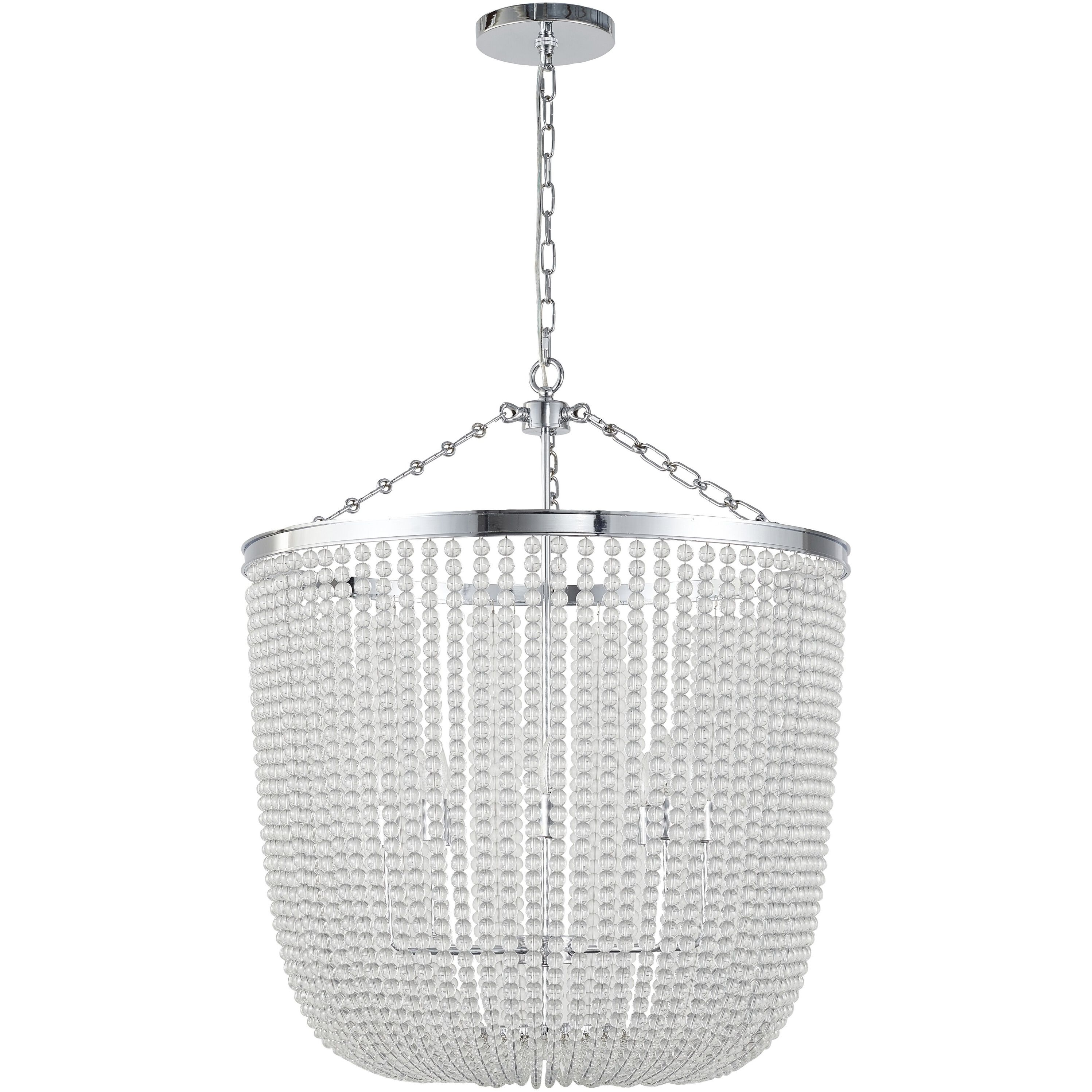 Canada LED 30 inch Chrome Chandelier Ceiling Light