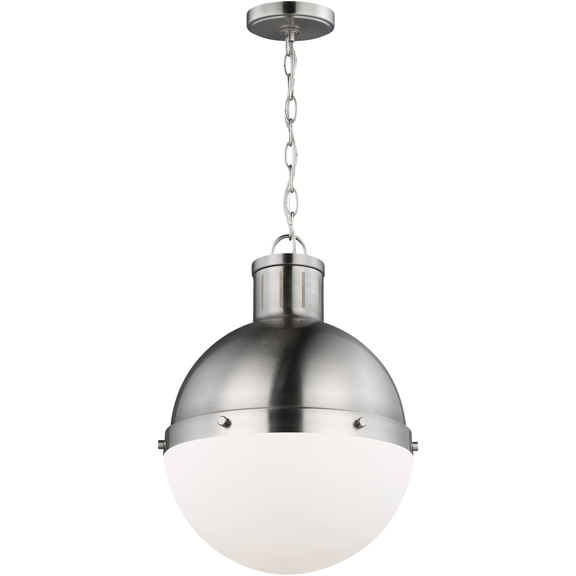 TOB by Thomas O'Brien Hanks Pendant Ceiling Light in Brushed Nickel