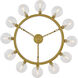 Coco 12 Light 32 inch Lacquered Brass Chandelier Ceiling Light