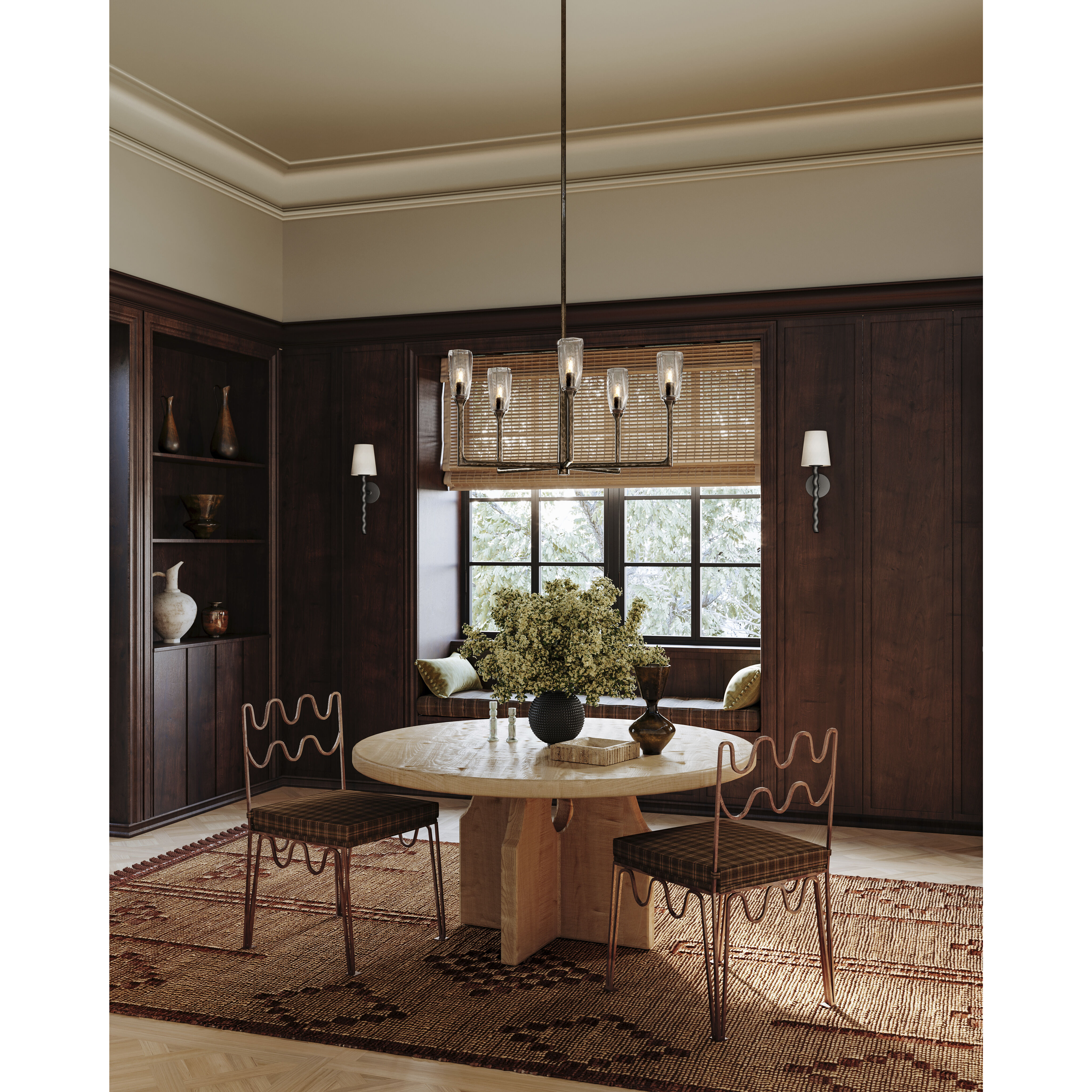 Alvaro 1 Light 5.5 inch Textured Black Wall Sconce Wall Light