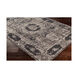 Javan 36 X 24 inch Brown and Gray Area Rug, Polyester and Cotton