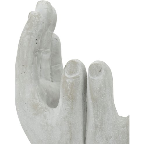 Hand Statue Gray Planter
