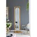 Full 78.7 X 18.1 inch Gold Mirror