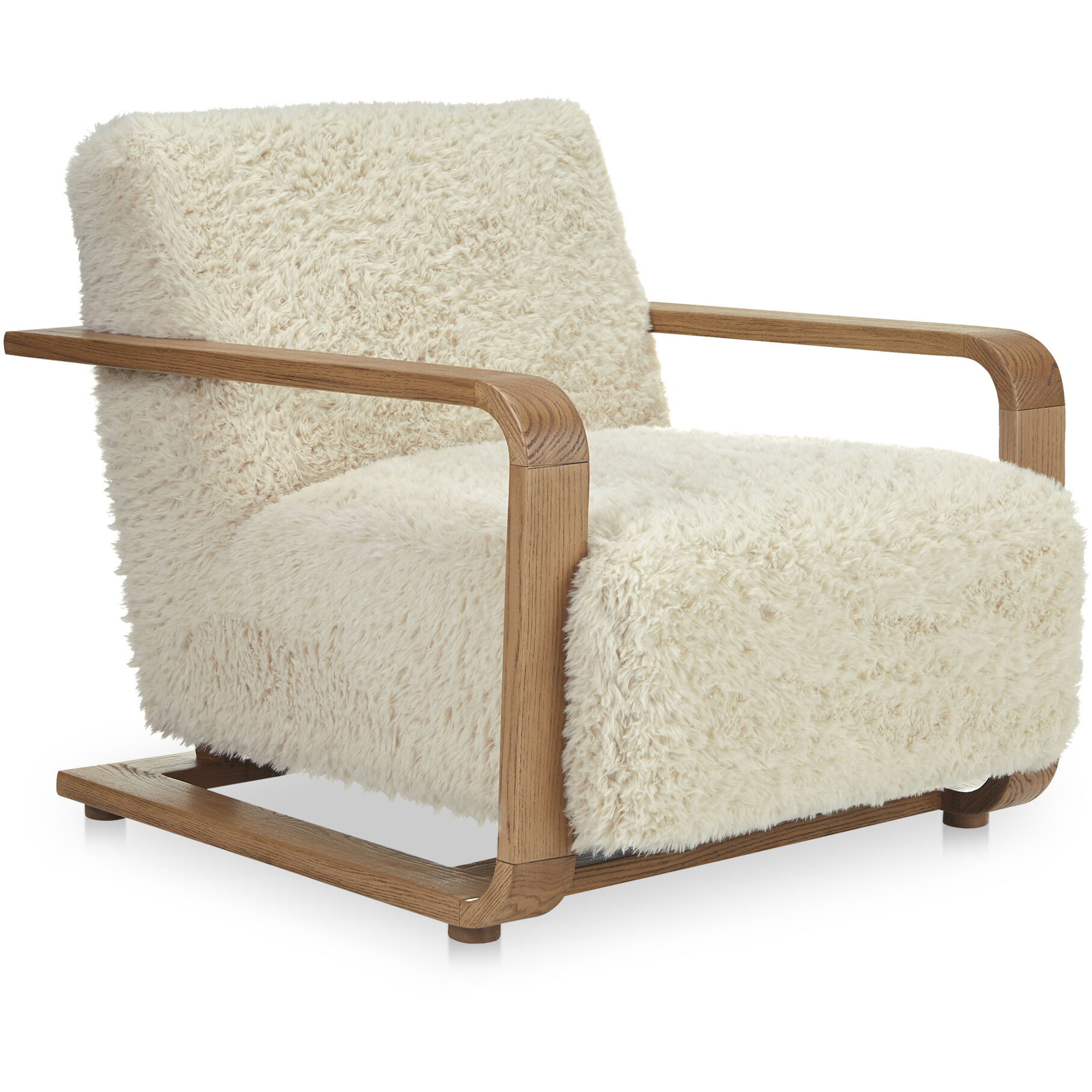 Eckersley White Lounge Chair