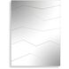 Fracture 48 X 36 inch Warm Gold Mirror