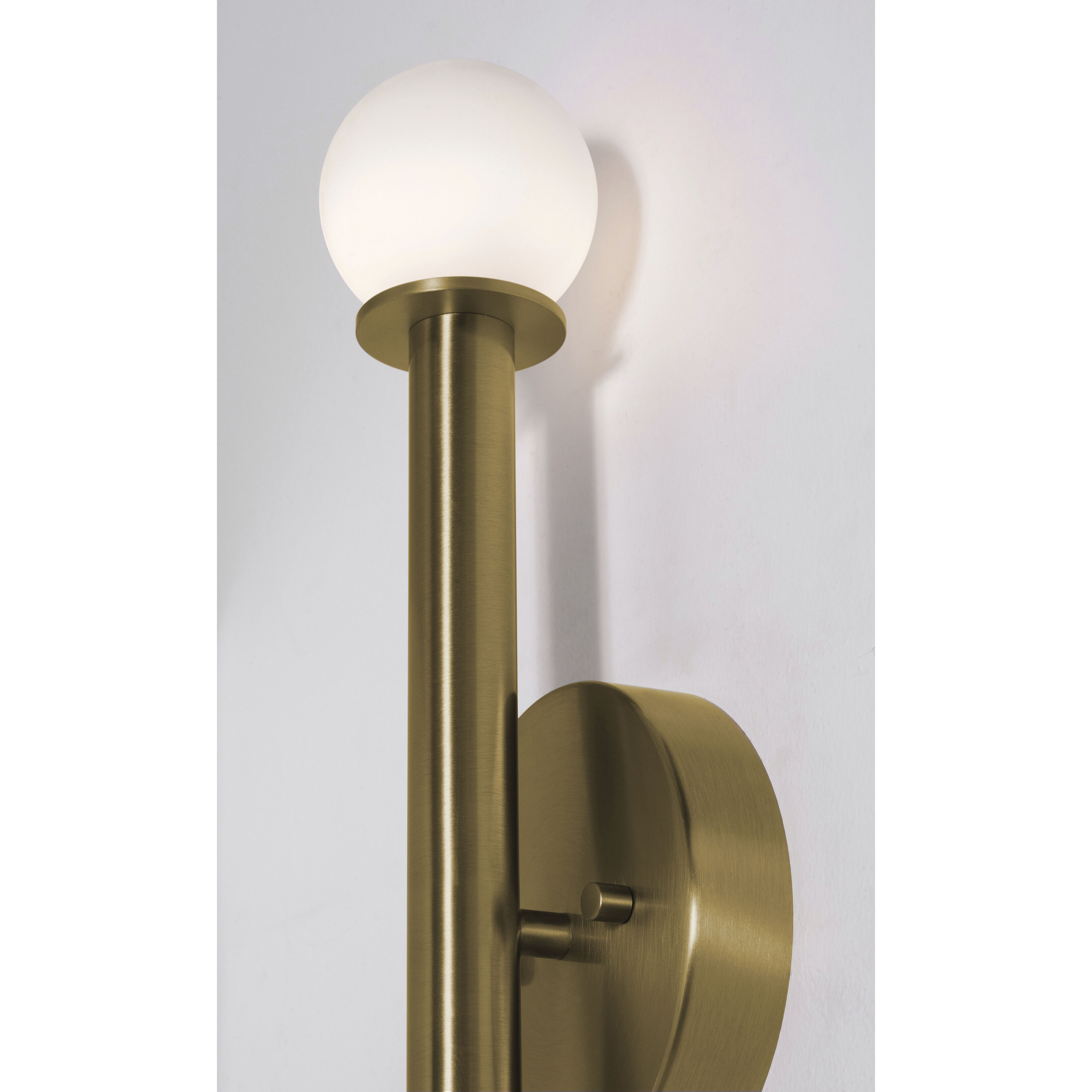 Lane LED 5.5 inch Light Antique Brass ADA Sconce Wall Light