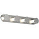 Edna LED 16 inch Brushed Nickel Bath Vanity Light Wall Light