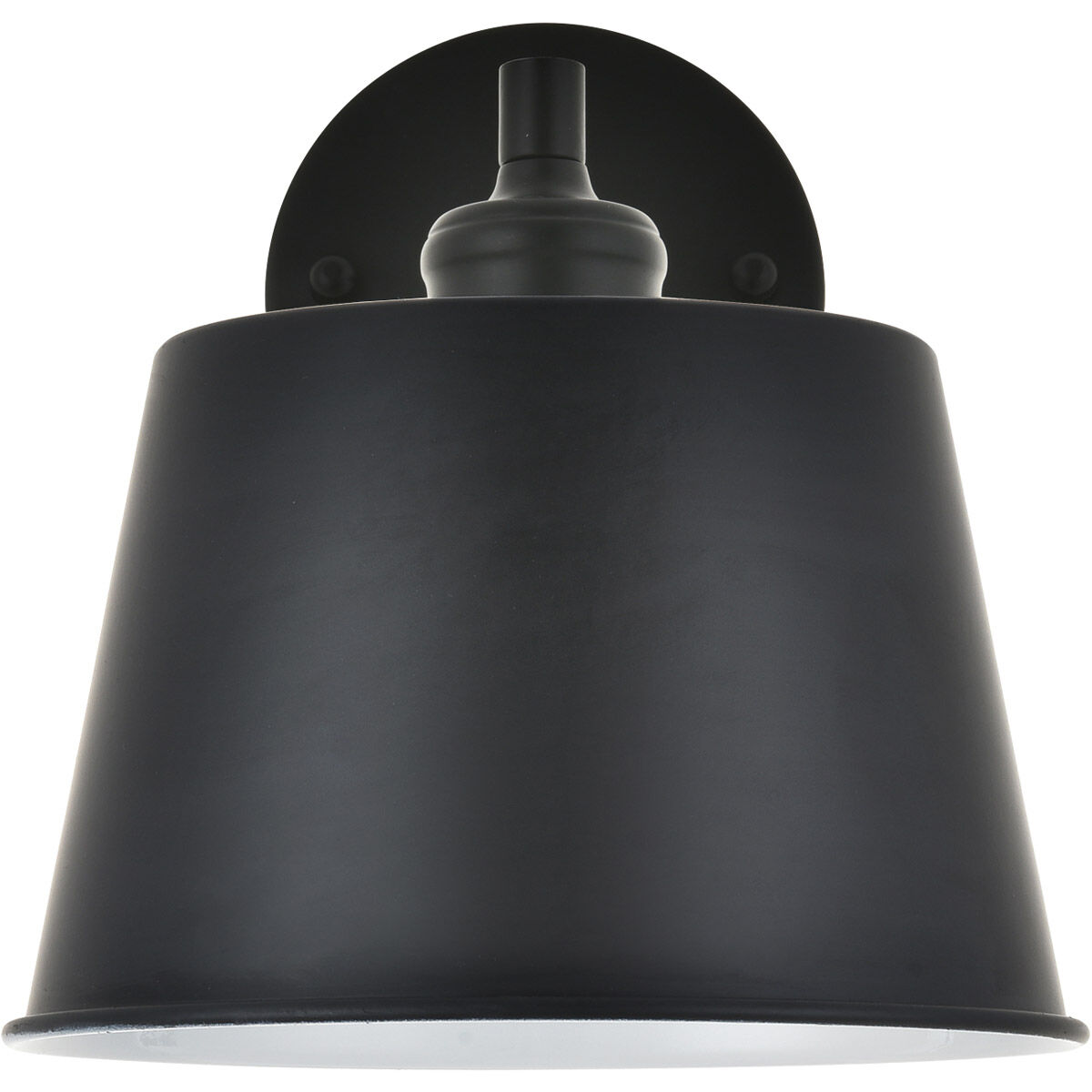 Nota 1 Light 8 inch Black Wall Sconce Wall Light