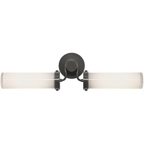 Wynwood 2 Light 22.88 inch Urban Bronze Bath Vanity Light Wall Light
